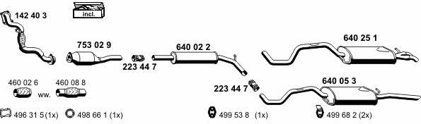  060023 Exhaust system 060023
