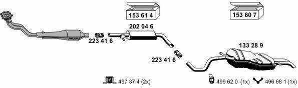  060041 Exhaust system 060041