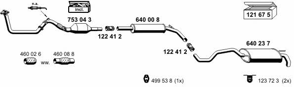  060062 Exhaust system 060062