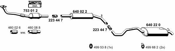  060064 Exhaust system 060064