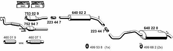  060069 Exhaust system 060069