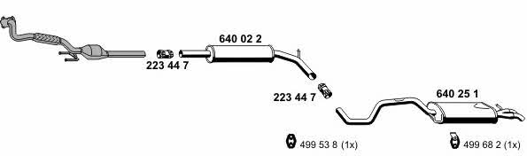 060077 Exhaust system 060077