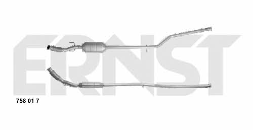 Ernst 758017 Catalytic Converter 758017