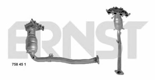 Ernst 758451 Catalytic Converter 758451