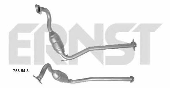 Ernst 758543 Catalytic Converter 758543