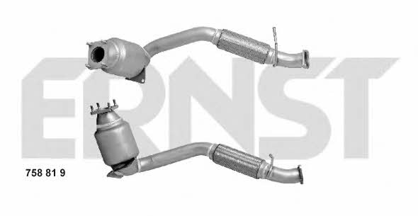 Ernst 758819 Catalytic Converter 758819