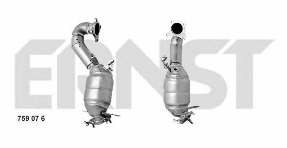 Ernst 759076 Catalytic Converter 759076