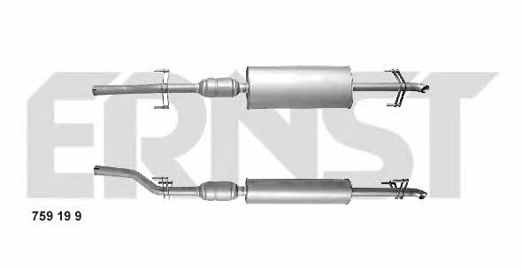 Ernst 759199 Catalytic Converter 759199