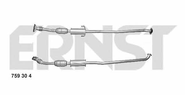 Ernst 759304 Catalytic Converter 759304