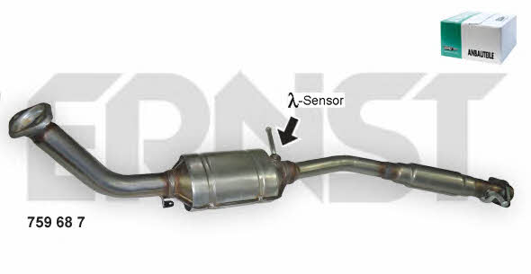 Ernst 759687 Catalytic Converter 759687