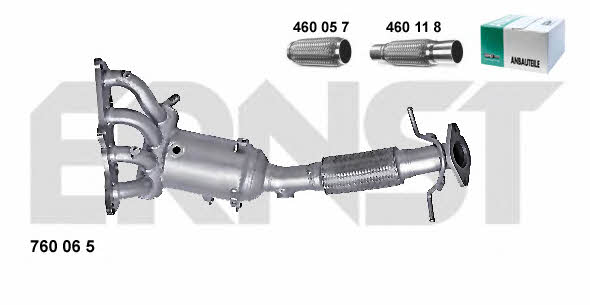 Ernst 760065 Catalytic Converter 760065