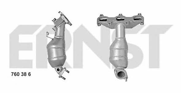 Ernst 760386 Catalytic Converter 760386