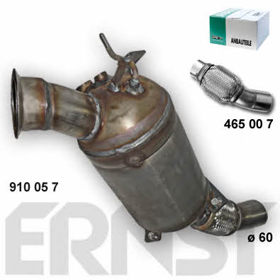 Ernst 910057 Diesel particulate filter DPF 910057