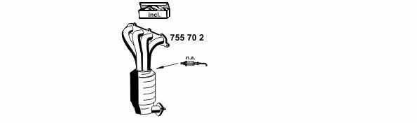 Ernst 220003 Exhaust system 220003