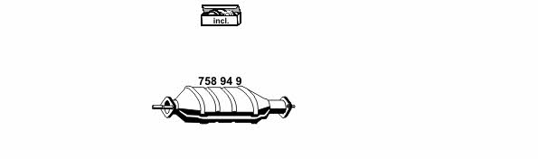  220015 Exhaust system 220015