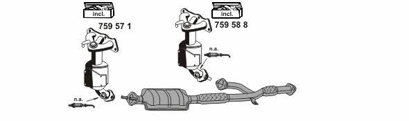 Ernst 250063 Exhaust system 250063