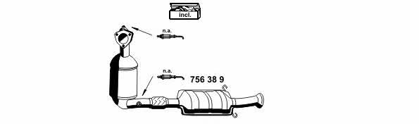  260003 Exhaust system 260003