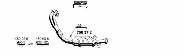  260004 Exhaust system 260004