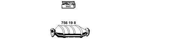 Ernst 300010 Exhaust system 300010