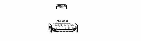 Ernst 300014 Exhaust system 300014