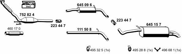  060133 Exhaust system 060133