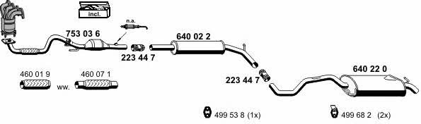  060135 Exhaust system 060135