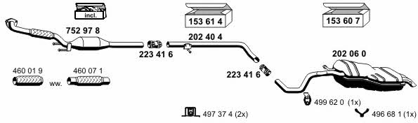 060146 Exhaust system 060146