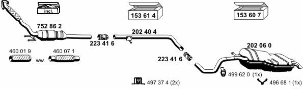  060147 Exhaust system 060147