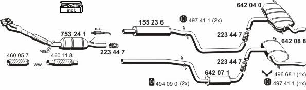 060148 Exhaust system 060148