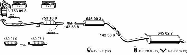  060233 Exhaust system 060233