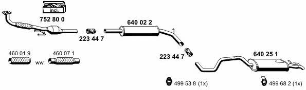  060235 Exhaust system 060235