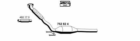 Ernst 060240 Exhaust system 060240