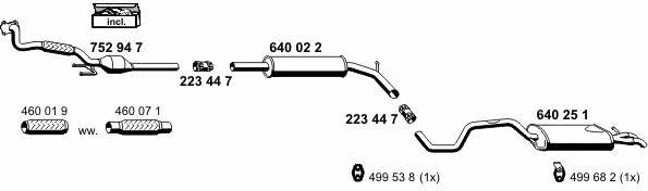  060245 Exhaust system 060245