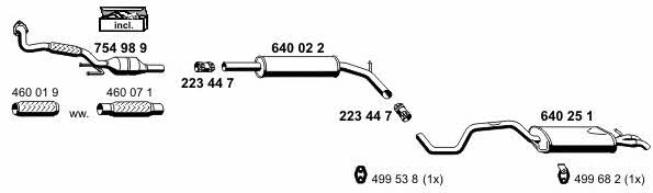  060246 Exhaust system 060246