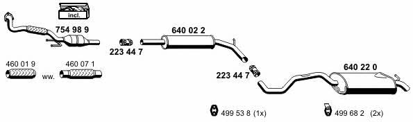  060247 Exhaust system 060247