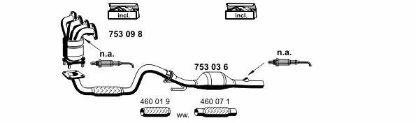  060252 Exhaust system 060252
