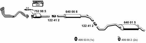  060263 Exhaust system 060263
