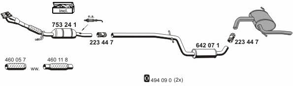  060265 Exhaust system 060265