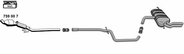  060332 Exhaust system 060332