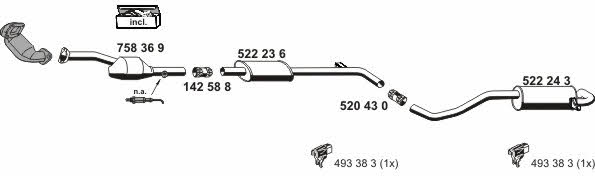  100320 Exhaust system 100320