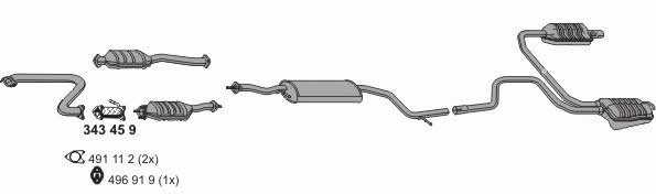  031590 Exhaust system 031590