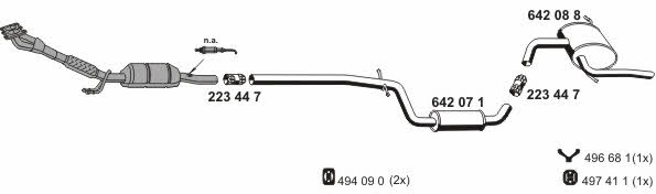  060361 Exhaust system 060361