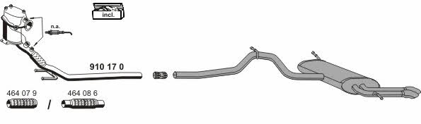 Ernst 060354 Exhaust system 060354