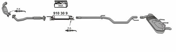  050979 Exhaust system 050979