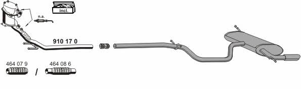  060351 Exhaust system 060351
