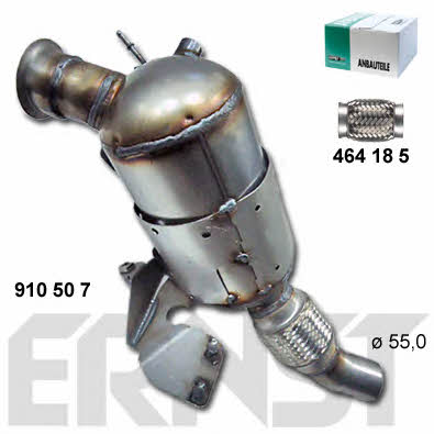 Ernst 910507 Diesel particulate filter DPF 910507