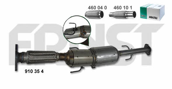 Ernst 910354 Diesel particulate filter DPF 910354