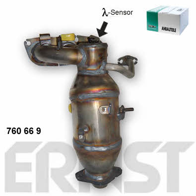 Ernst 760669 Catalytic Converter 760669