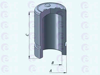 Ert 151308-C Rear brake caliper piston 151308C