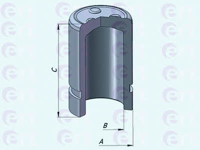 Ert 151263-C Rear brake caliper piston 151263C